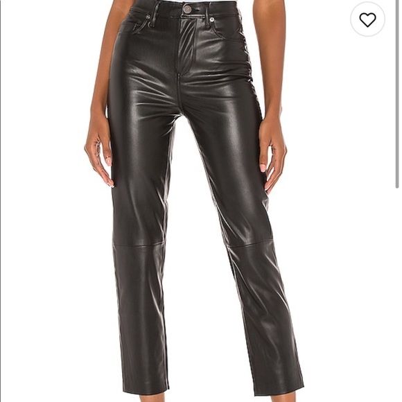BLANKNYC Vegan Leather Straight Leg Pant - Picture 3 of 7